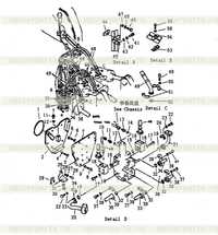Трубопровод цилиндров (PD320Y-1) Трубопровод цилиндров (PD320Y-1)